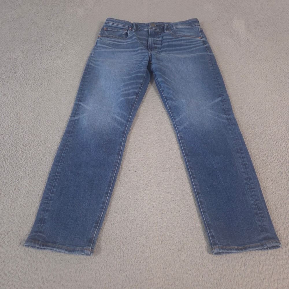 American Eagle Jeans Mens 31x30 Blue Athletic Fit Airflex+ Stretch Denim Pant